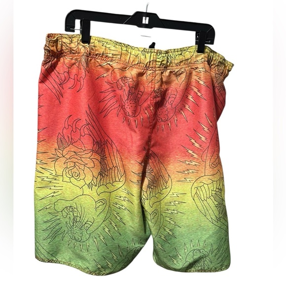 Ed Hardy Vibrant Colors Men’s Trunks Size XL - Picture 3 of 9